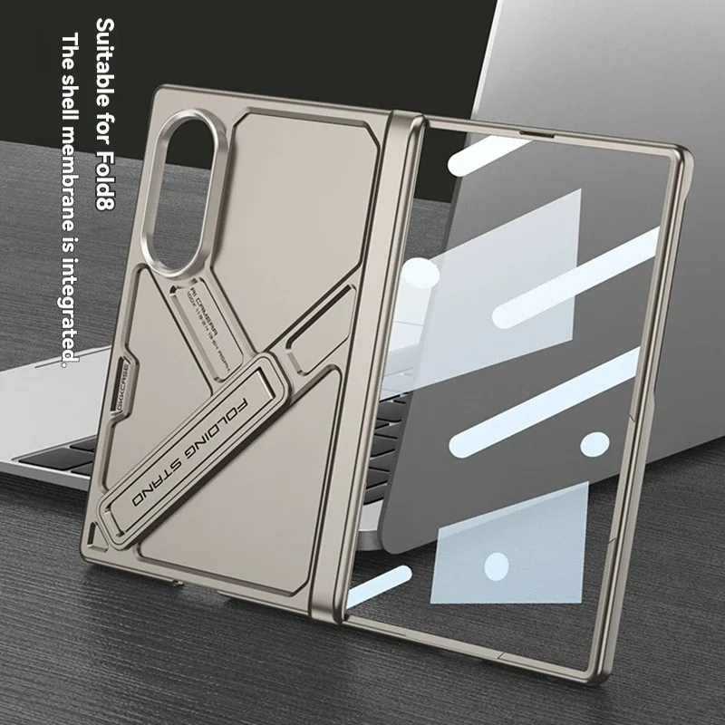 Case For Samsung Galaxy Z Fold 8, Magnetic Hinge 360 Protective Armor Screen Protector Stand Slim Cover Mobile phone accessories