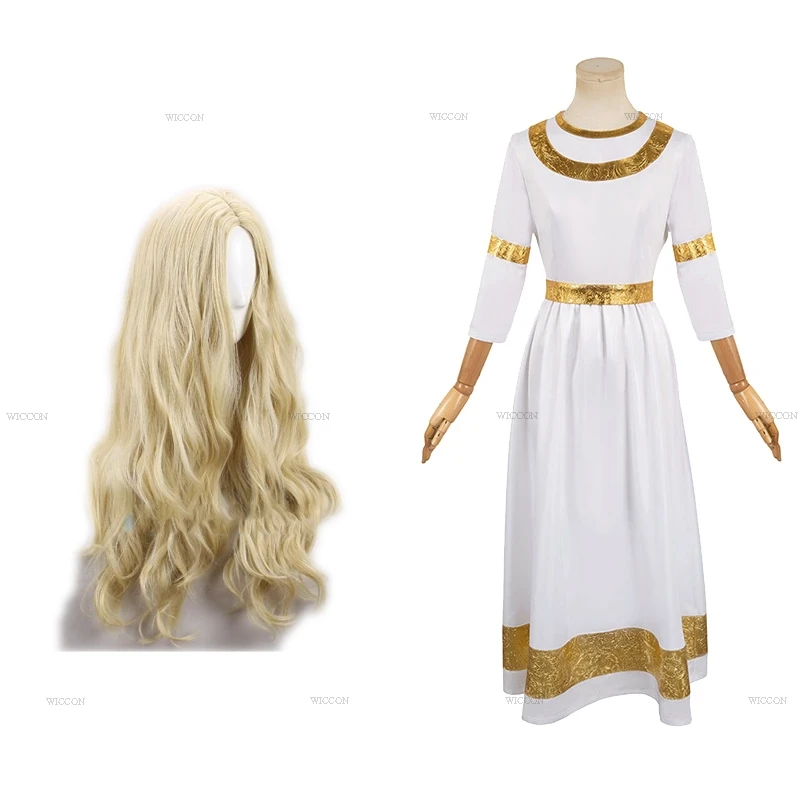 Game Witch Miquella Cosplay Costume Wig Women Roleplay Game Anime Style Dress Magic Role Playing Halloween Party Outfit Shadow