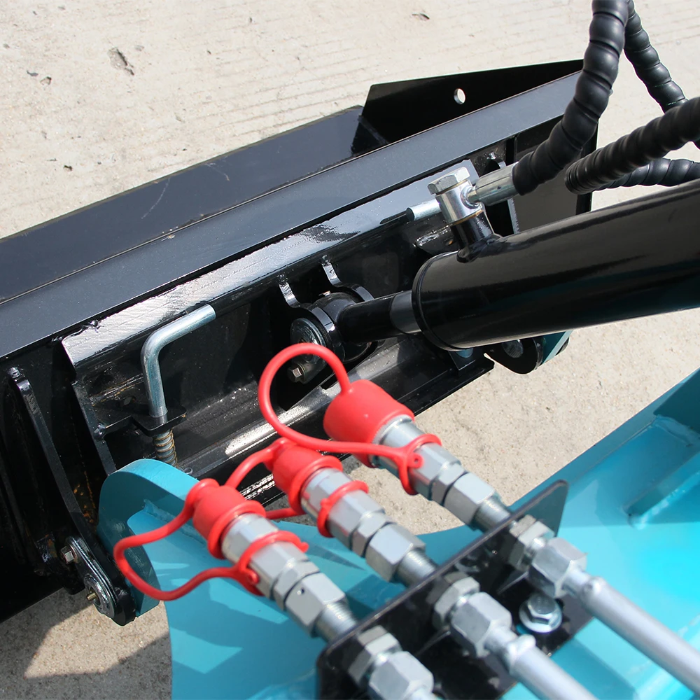 13.5 HP single cylinder stand-up small skid steer loader - triangular engineering crawler, gasoline powered, suitable for family