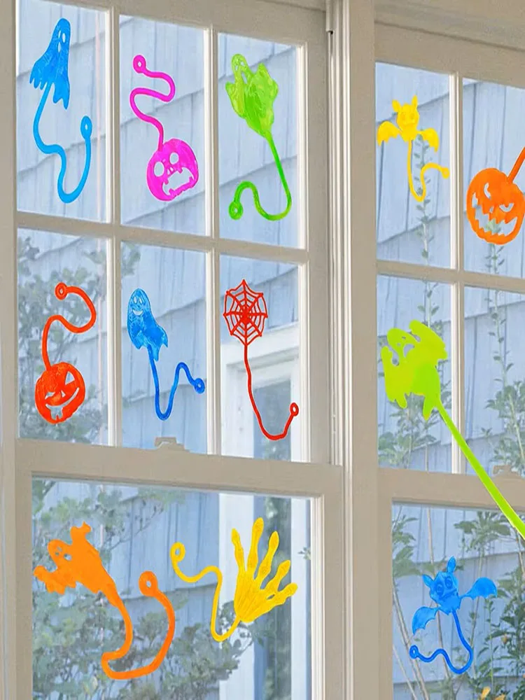 10/20/30/50 Stück Klebrige Hände im Großpack, Stressabbau-Spielzeug, Dehnbare Klebrige Hände für Kinder, Halloween-Geschenktüten-Füller, Quetschspielzeug – Detail 6
