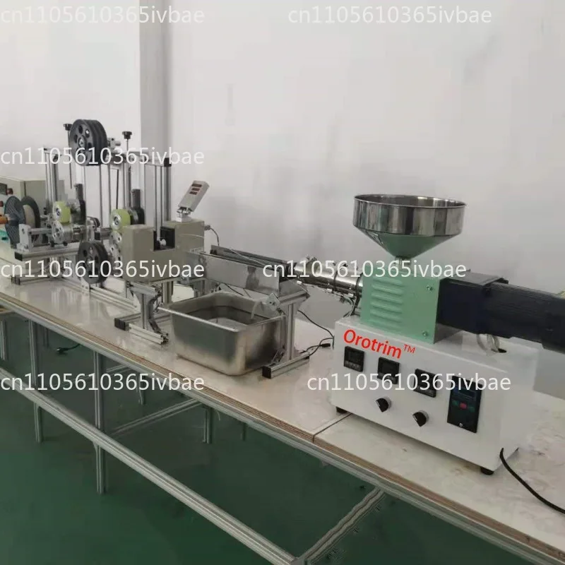 SJ25 Micro Brushed Pipe Profile Extruder Experimental Grade Small Desktop Extruder 3D Printing Silk Extruder