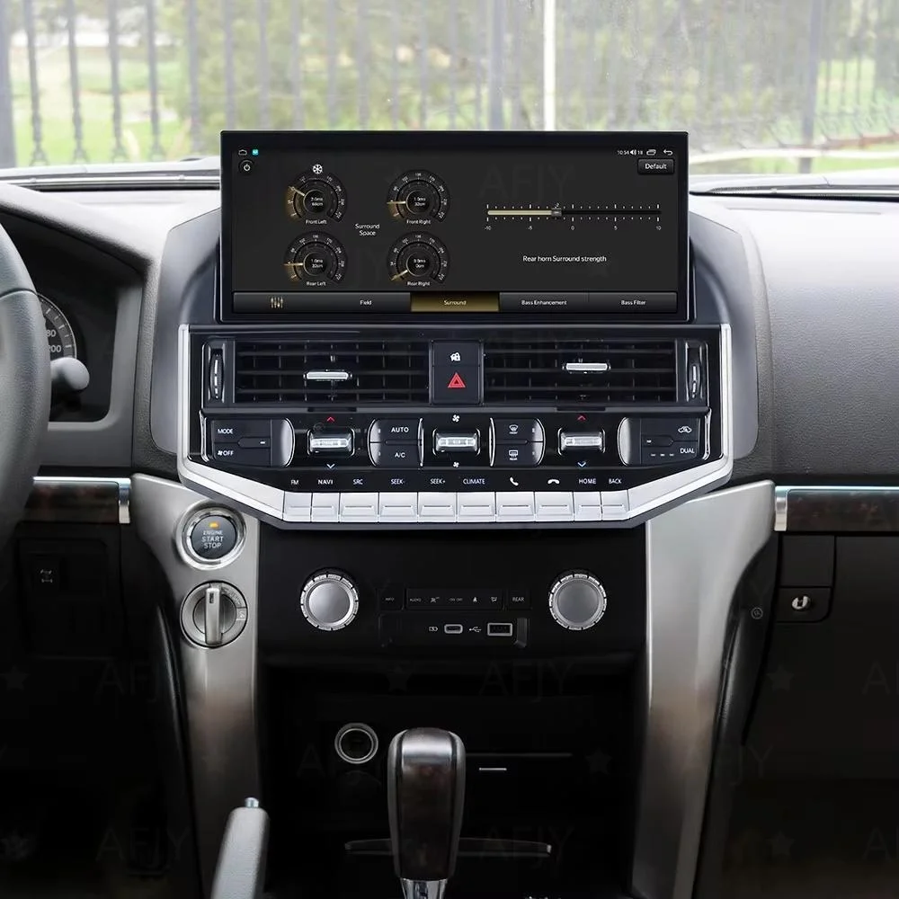 For Toyota Land Cruiser LC200 LC300 2016 2017 2018-2021 Car Radio Touch Screen Carplay GPS Video Player Multimedia HU Android 14