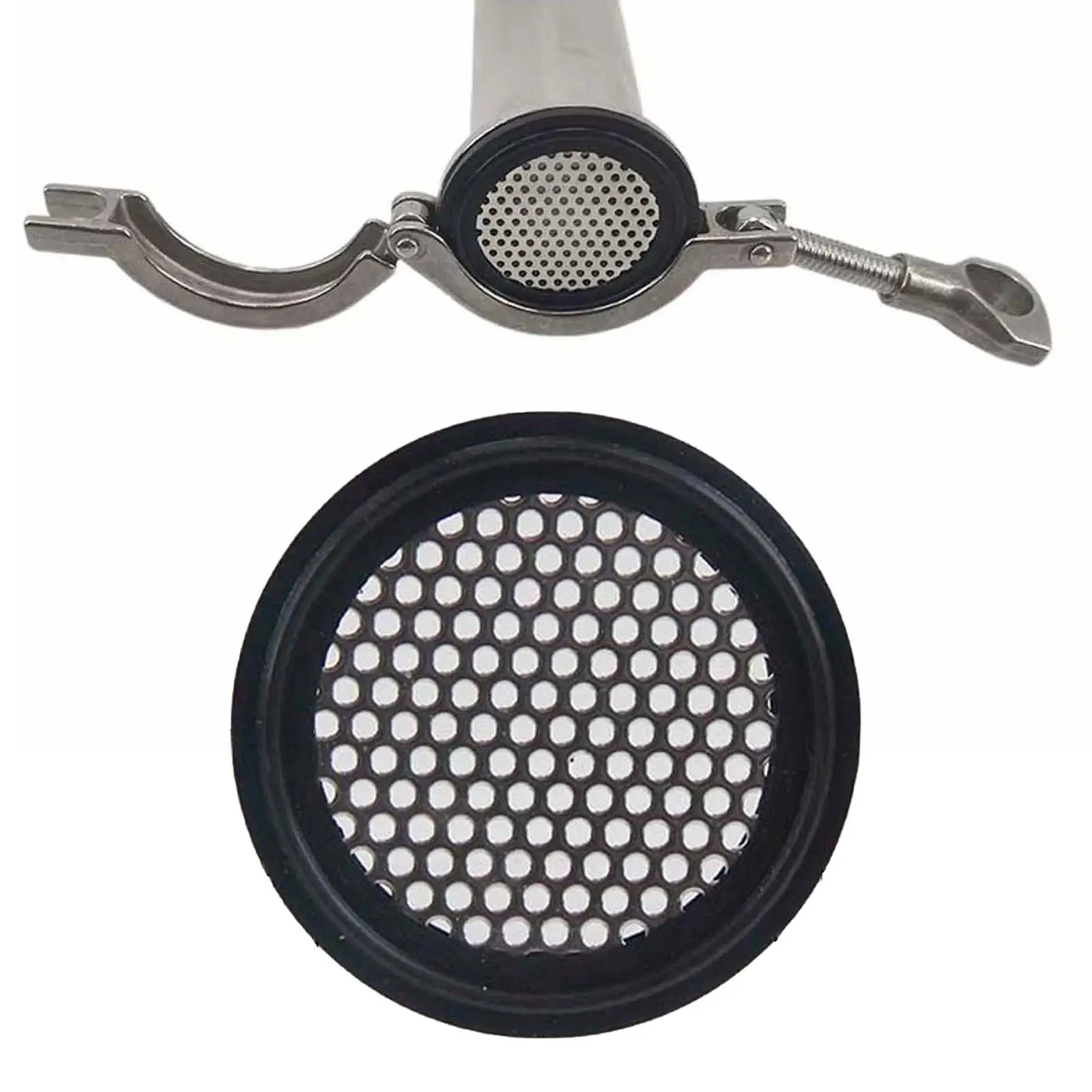 Gasket W/Stainless Screen for Compact DIY Brew Making Accessory,Sturdy, Easy to Use Replacement