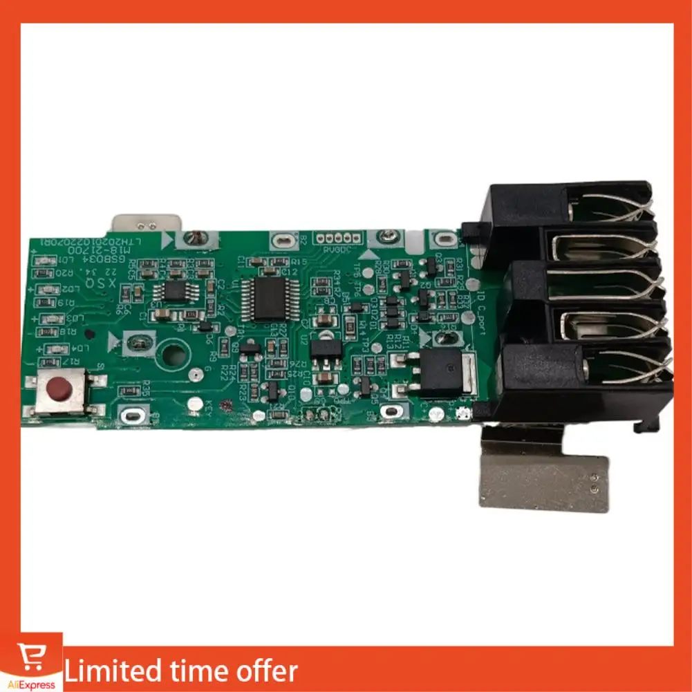 Пластиковый корпус свежей батареи, защитная плата для печатной платы, случайный цвет пластика для комплекта 10 ядер 18 В 21700