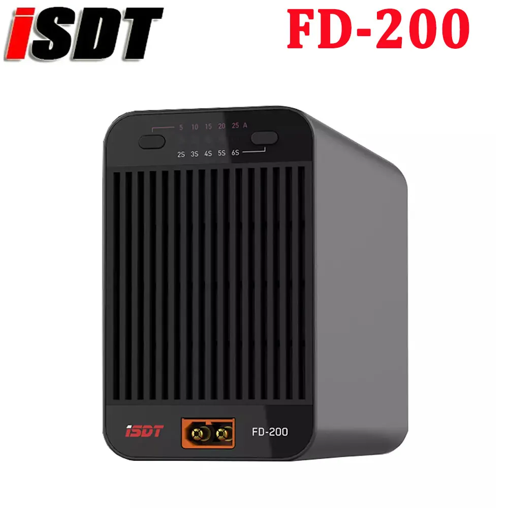 ISDT FD-200 FD200 200W 25A Smart Control Discharger Support 2-8S Lipo Battery Current Wireless APP Control for RC Drone