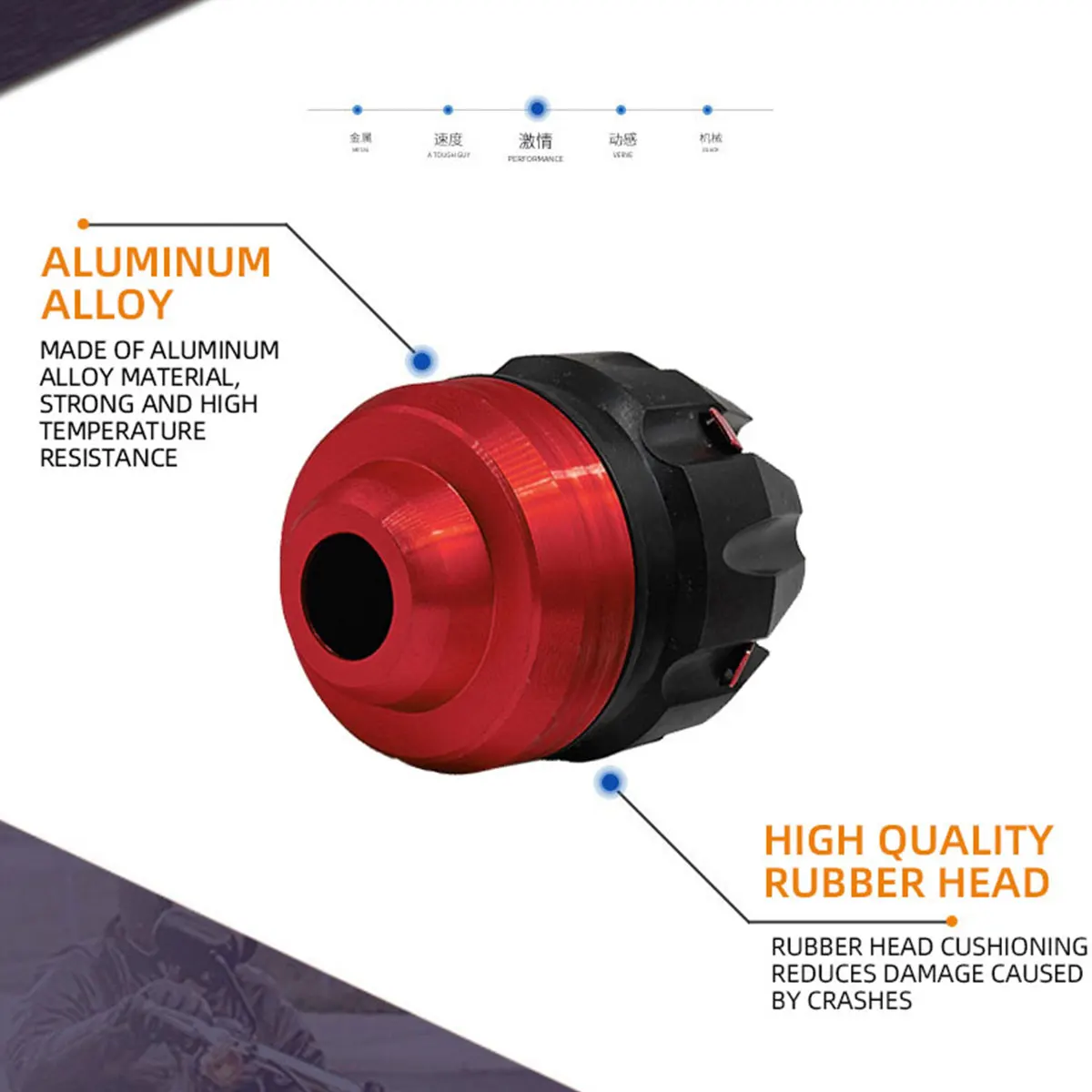 Universal Motorcycle CNC Aluminum  Anti-Fall Cup Front Fork Cup Motorcycle Electric Scooter Protection Modified Accessories