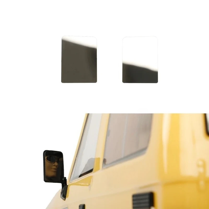 

Stainless Steel Rear View Mirror for 1/10 RGT EX86190/EX86020 LC76/LC71 Accessories