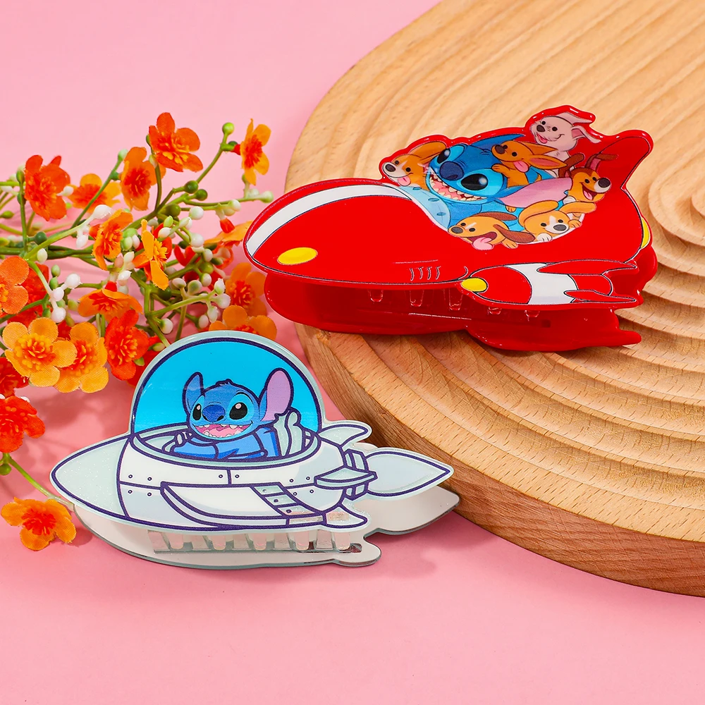 1 pz/2 pz Disney Stevie Serie Manopole Per Capelli Carino Unico Multi-Funzionale Accessori Per Capelli Panino Forcelle Artiglio Pinze