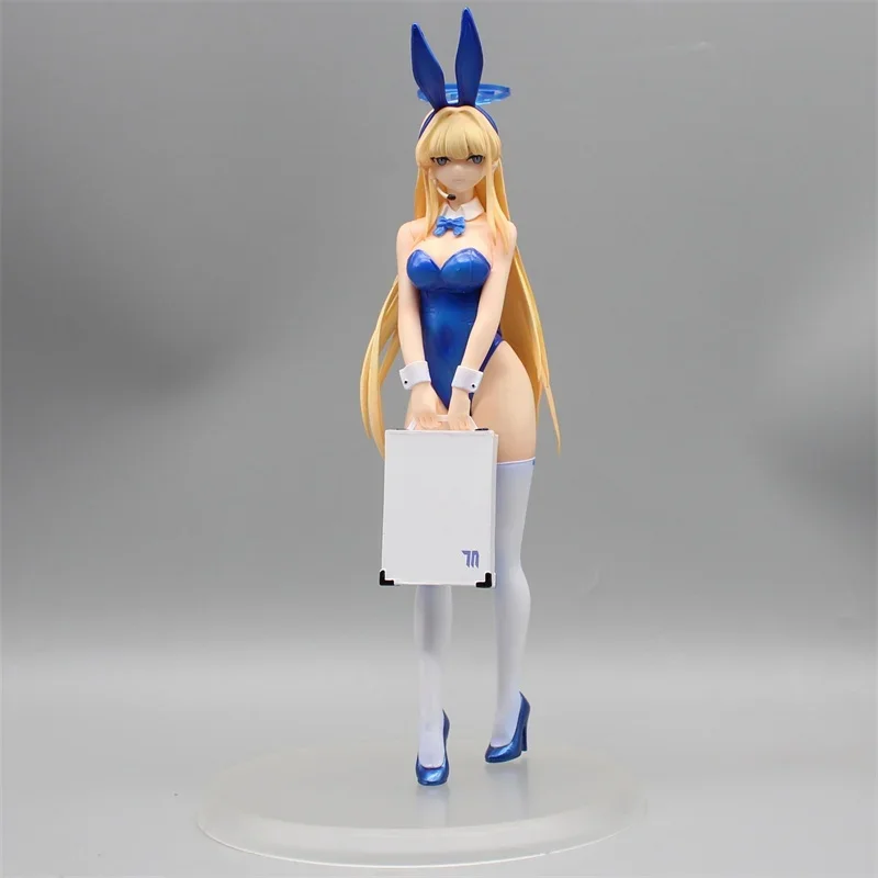 

26 см синий архив Asuma Toki Bunny Girl Ver. Коллекционная аниме-фигурка, модель, игрушки, подарок для фанатов, детская коллекция, ПВХ Модель, игрушки