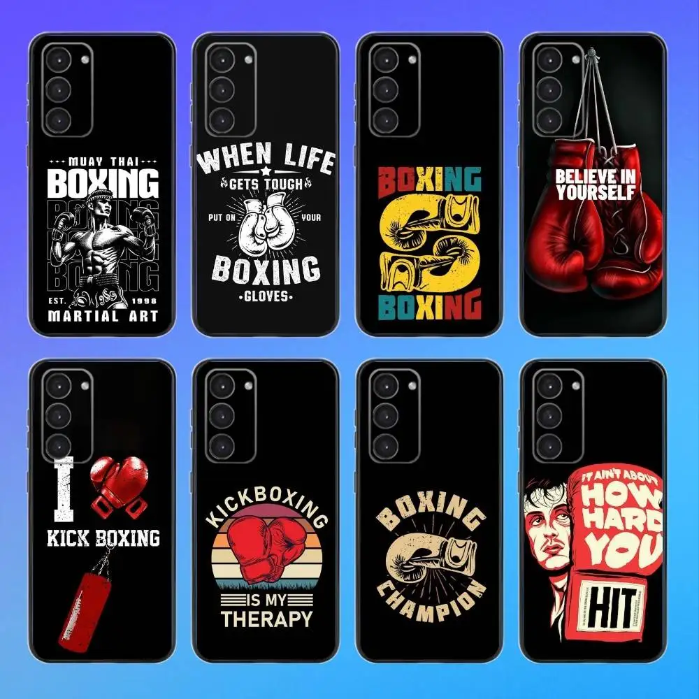 

Boxing Gloves Black Soft Phone Case For Samsung Galaxy A73,A72,A71,A53,A52