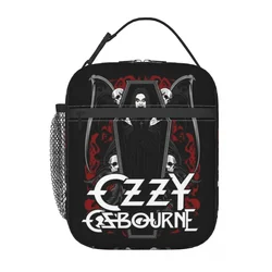 Ozzy Osbourne Insulated Lunch Bags British Heavy Metal Rock Music Singer Resuable Cooler Thermal Bento Box Women Children