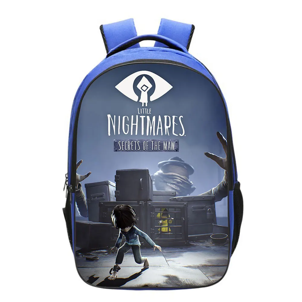 

16.5 inch Hot Game Little Nightmares School Bag Teens Cartoon Backpack Boys Girls Bookbag Casual Lovely Backpack