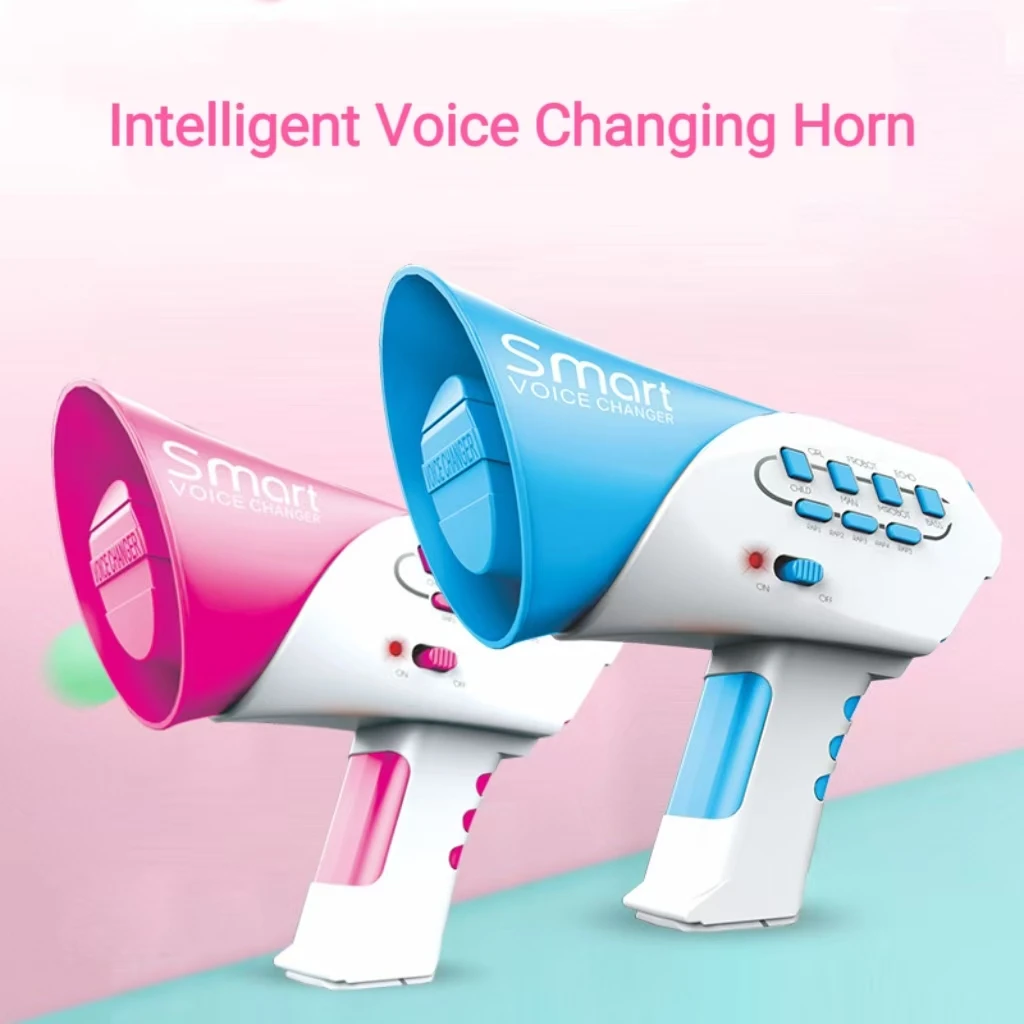 Creative children's toys multifunctional voice-changing horn toys intelligent electric handheld voice changer