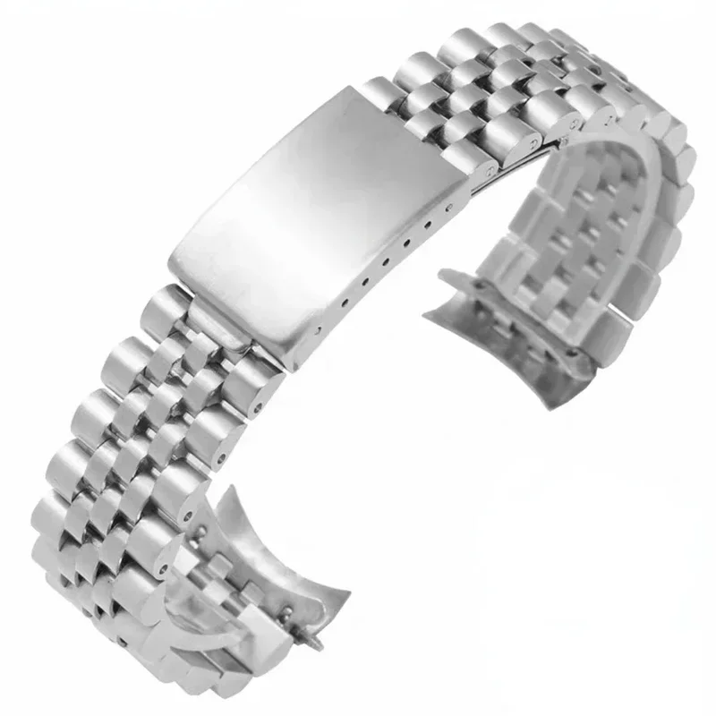 18mm 19mm 22mm/20mm stainless steel luxury strap for Rolex 46mm 43 band metal solid watch loop for datejustseiko bracelet