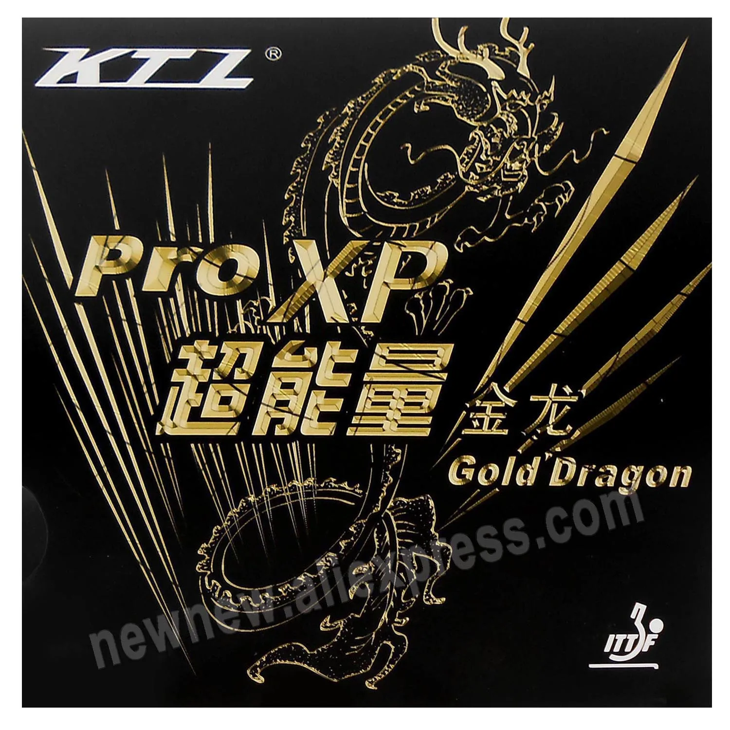 KTL Pro XP Gold Dragon Pips In Table Tennis Rubber for Ping Pong Racket