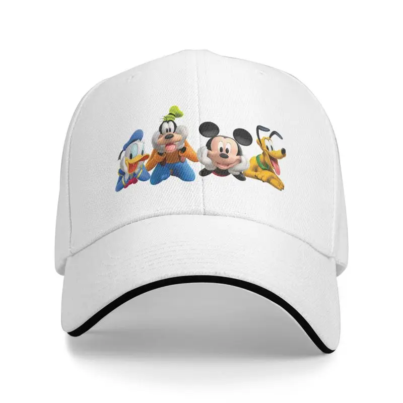 Custom Donald Duck Baseball Cap Men Women Adjustable Unisex Mickey Mouse Dad Hat