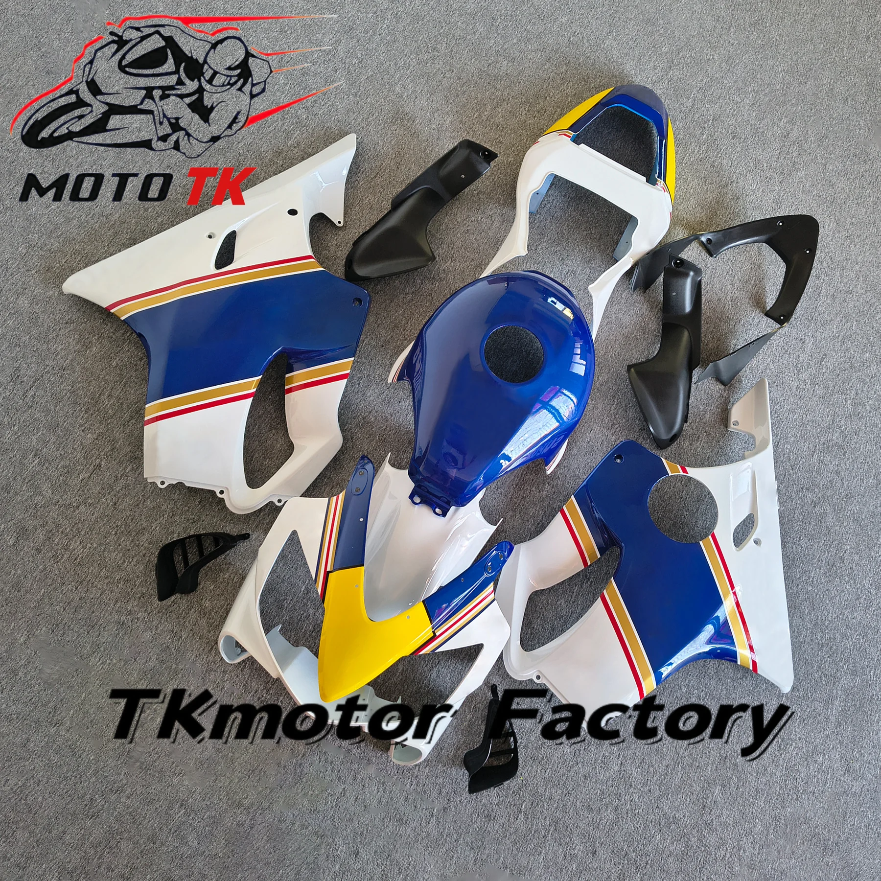 

For HONDA CBR600 F4I 01 02 03 Fairing kit Bodywork fairing kit Full fairing kit Bodywork fairing Durable ABS Plastic