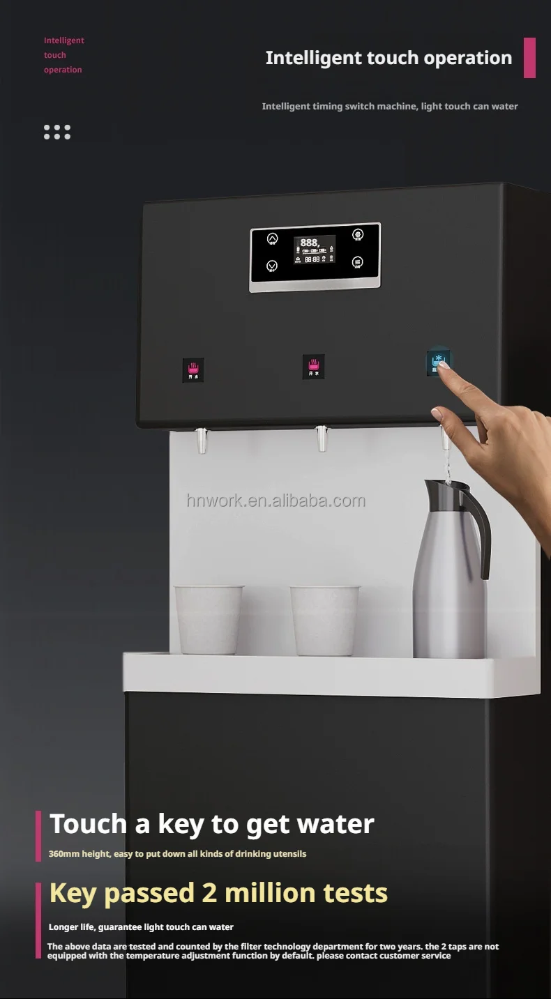 Cold and Hot RO Reverse Osmosis Water Dispenser