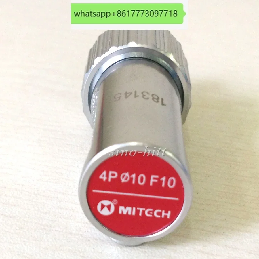 Mitech 4Mhz F10 dia10 Dural Element Transducer for Ultrasonic Flaw Detector Probe