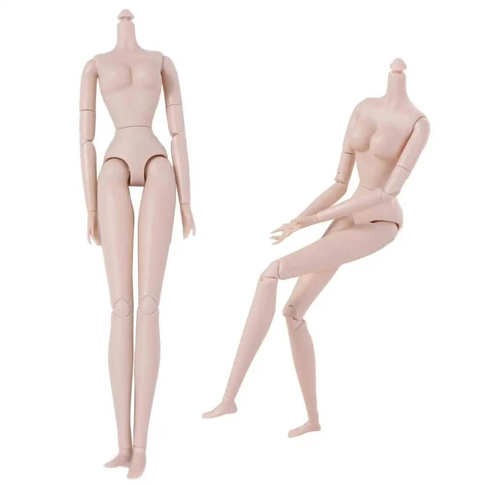 

1/6 Doll White Skin Nude Doll Toys Movable 28 Joints Jointed Nude BJD Dolls Solid Doll Multi-functional Super Model Doll