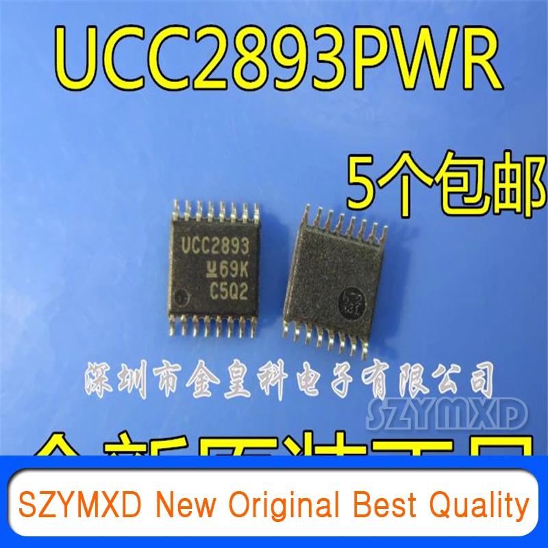 5Pcs/Lot New Original Uc2893pwr UCC2893 TSSOP16 PWM And Resonant Controller Chip In Stock