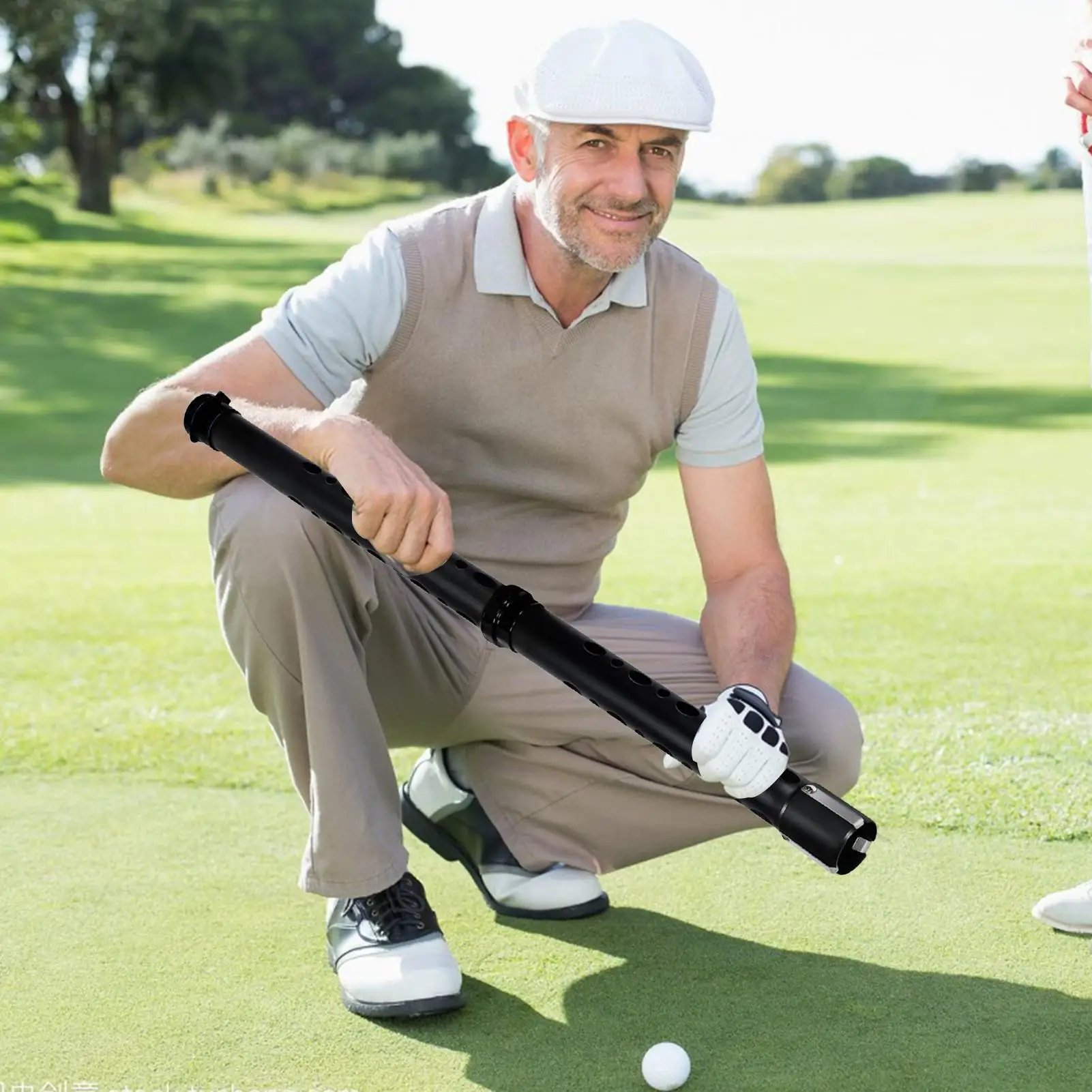 Golf Ball Retriever Tube Golf Pickup Carrier Accessories Ball Pick Up Retriever For Men Women Wife Family Friends Players view 4