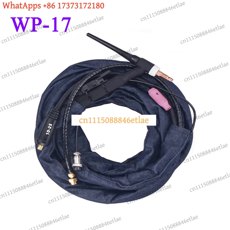 k3 WP17 TIG Torch 5m Air Cooled Flexible Neck Quick Plug 10-25 for WS TIG180/200/250 Welding Machine Professional