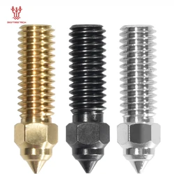 BIGTREETECH Brass Nozzle High Flow Hardened Steel Nozzle Chromium Zirconium Copper Print Head Nozzle For Creality K1/K1 Max