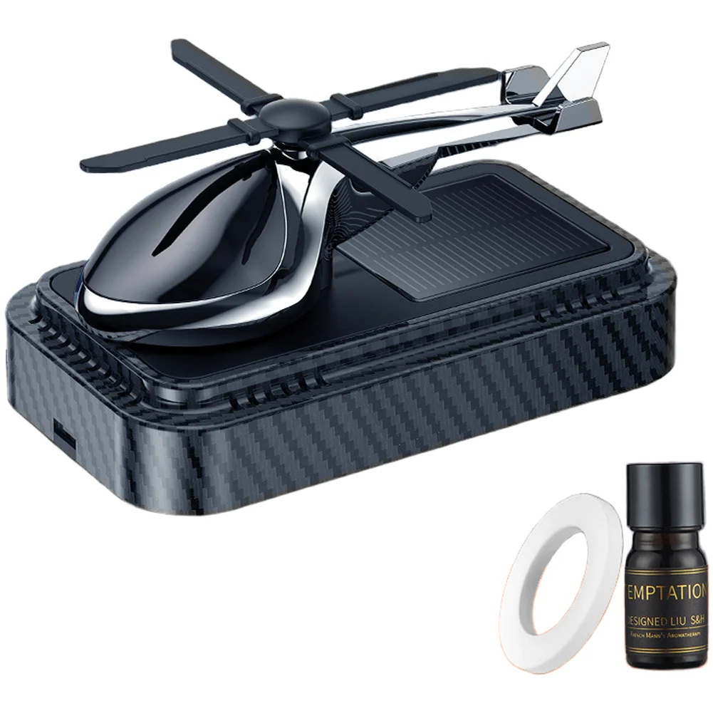 Automatic Light Activation Carbon Fiber Aromatherapy Car Decoration Environmentally Fragrance Diffusion System