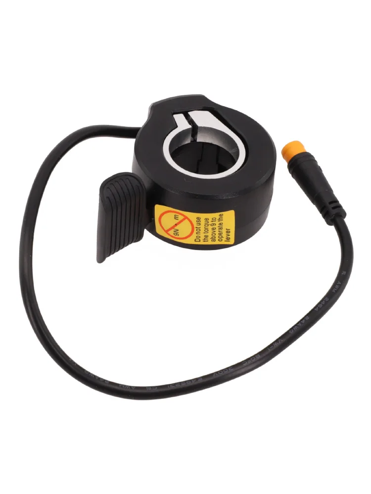 AliExpress NONE 1Pc 130X Ebike Thumb Throttle Accelerator For Electric Bike Handlebar Throttle 3Pin M8 Waterproof Head Connector Accessorie 27cm