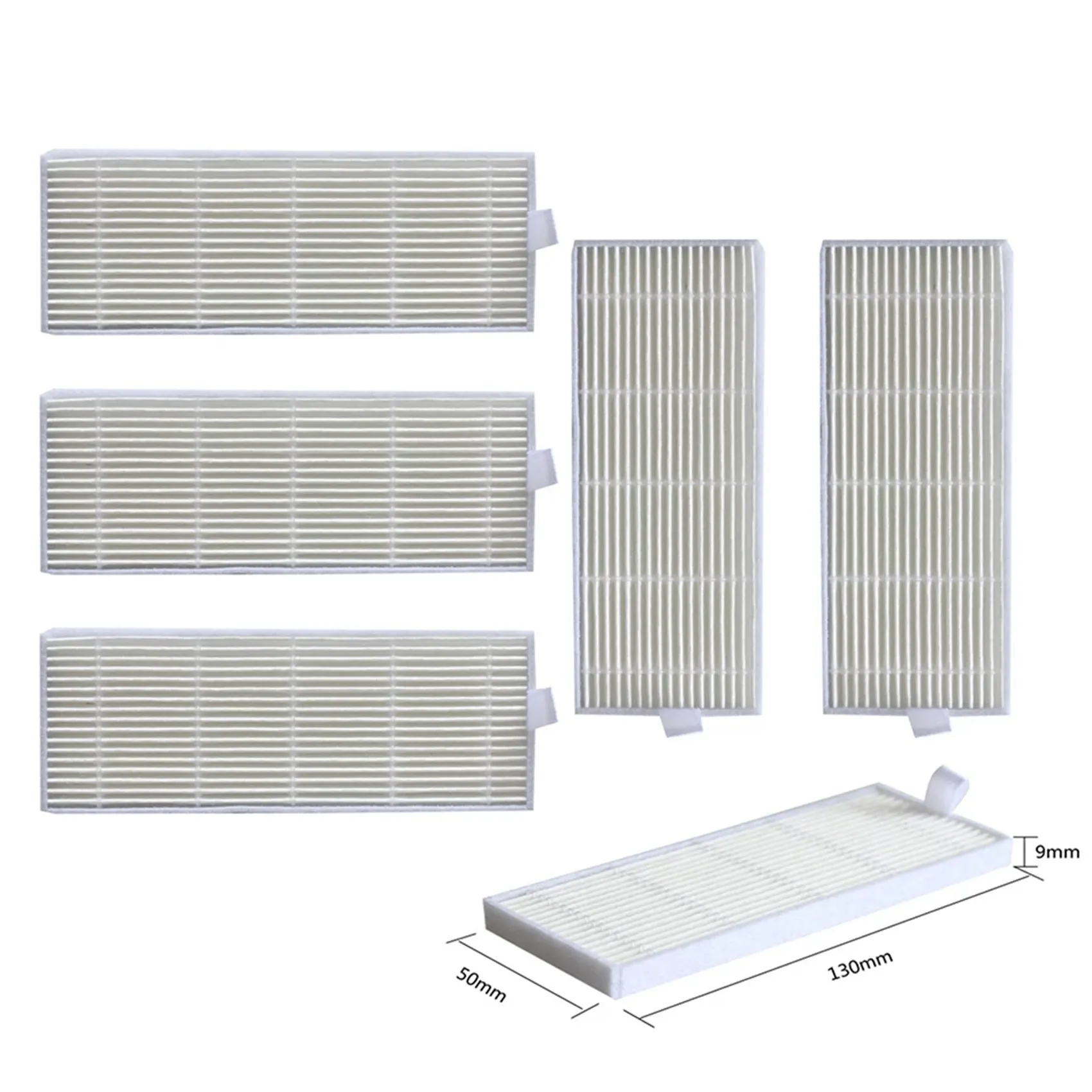 Neueste! Für REDMOND RV-R500 Vakuum Motor Fan Ersatz Kit Reiniger Roboter Seite Pinsel Hepa-Filter Zubehör Teile Filter