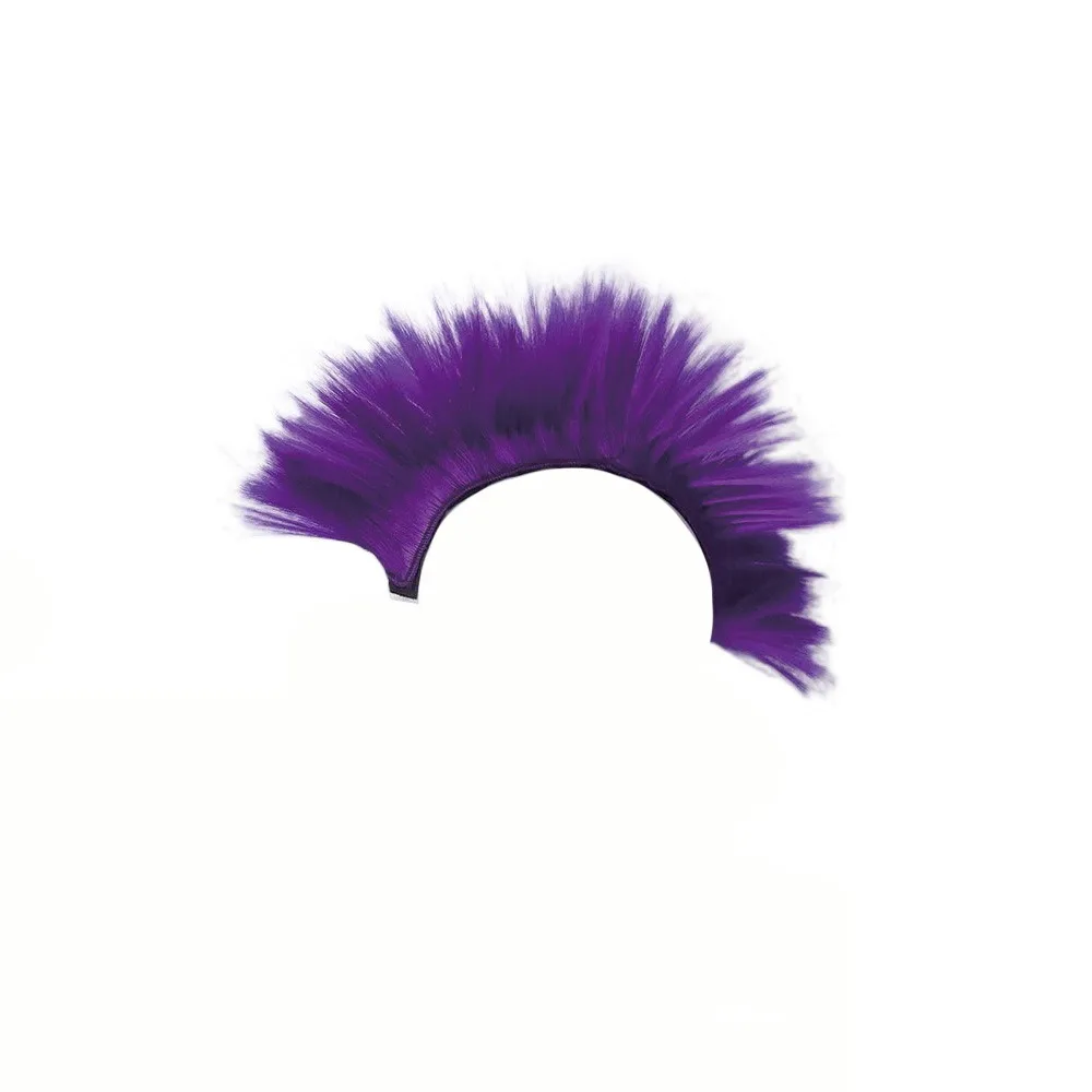 

Colorful Mohawk Synthetic Wigs Adhesive Synthetic Helmet Decorations Motorcycle Accessories Bicycle Accessories