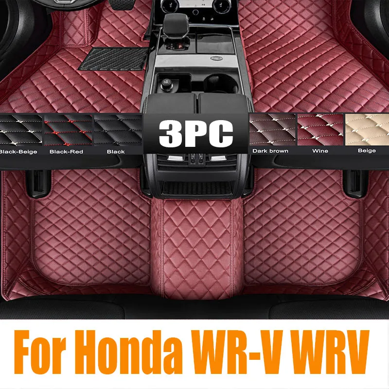 

3D TPE Right hand driver Car Floor Mat For Honda WR-V WRV 2023 2024 Floor Liner Tray Foot Pad Carpets Mat Auto Accessories