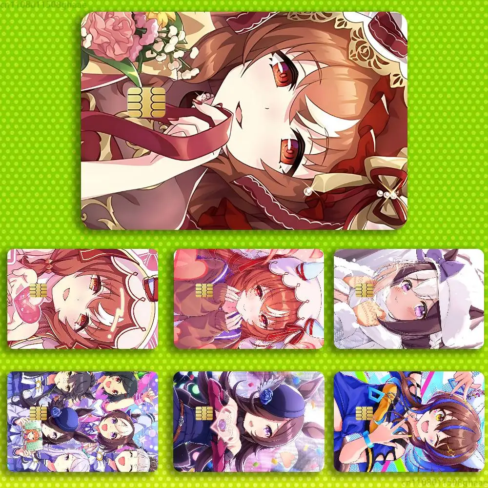 Umamusume Pretty Derby Credit Debit Bank Film Skin Sticker Front Cover