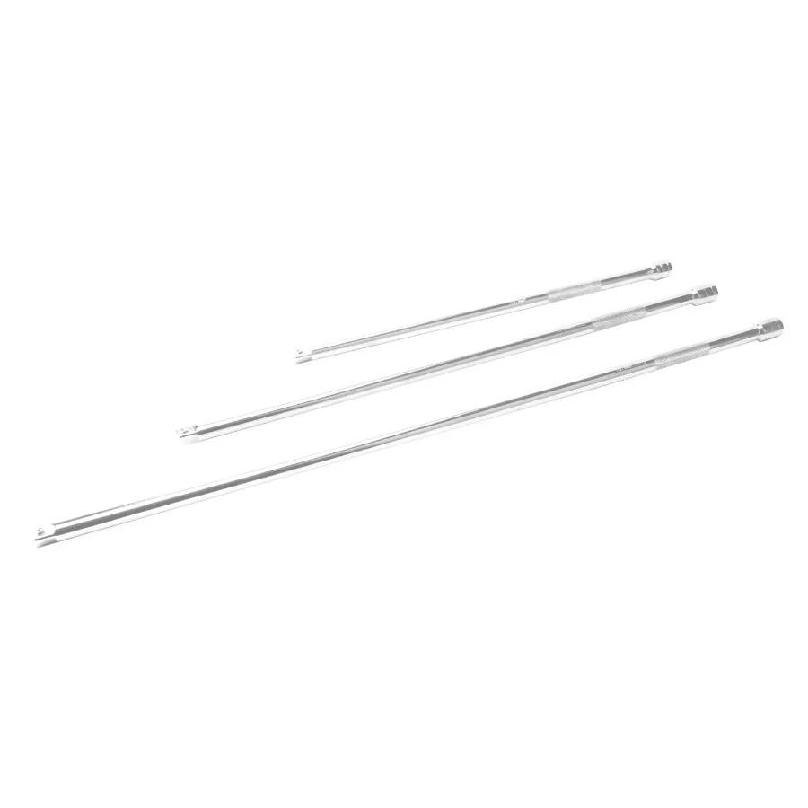 

W38139 3/8-Inch Drive Long Extension Set, 3-Piece for Automotive Repair and Mechanical Work, Chrome Finish, Durable Heat-Treate