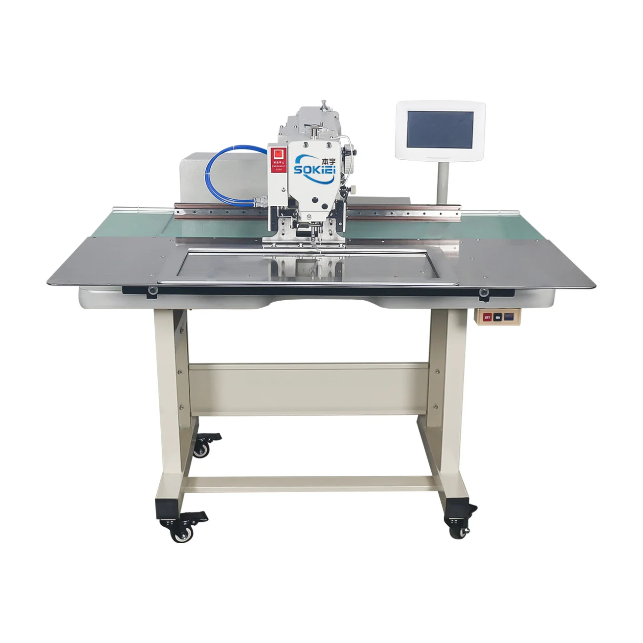 High Speed Programmable Elctronic Pattern Sewing Machine For Safety Binding Leash Polyester Straps Seat Belt