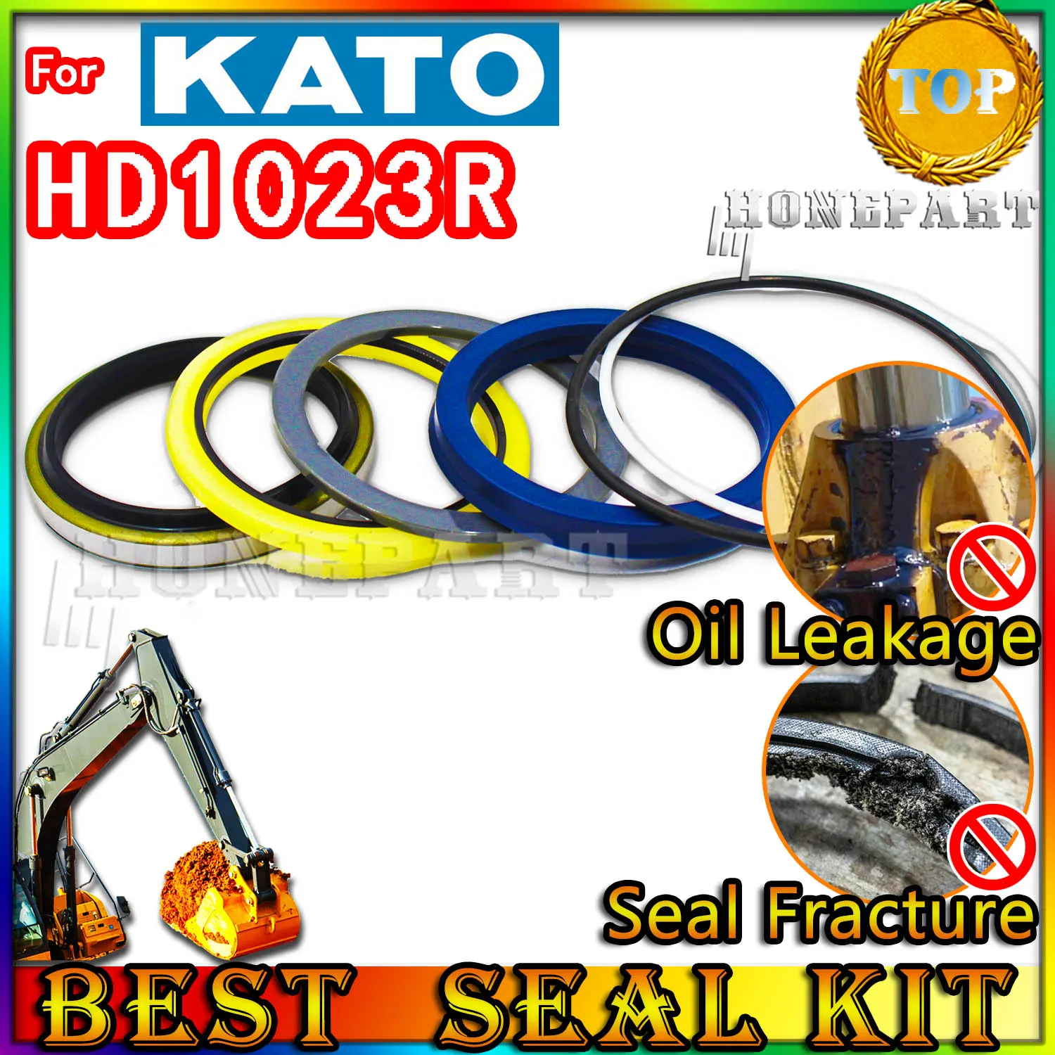 

Для KATO HD1023R Ремкомплект сальника Рычаг стрелы Ковш Экскаватор Комплект гидравлических цилиндров Тяжелый главный экскаватор