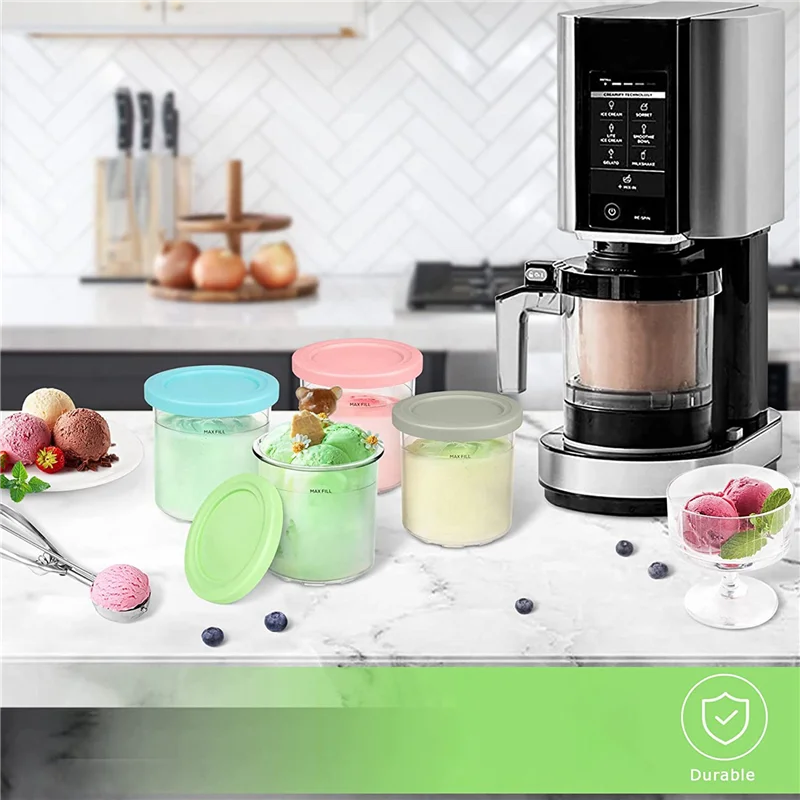 مكاييل وأغطية بديلة لـ A40Z لكريم النينجا المتوافقة مع سلسلة NC300 وNC301 Vs NC299AMZ (4 عبوات)