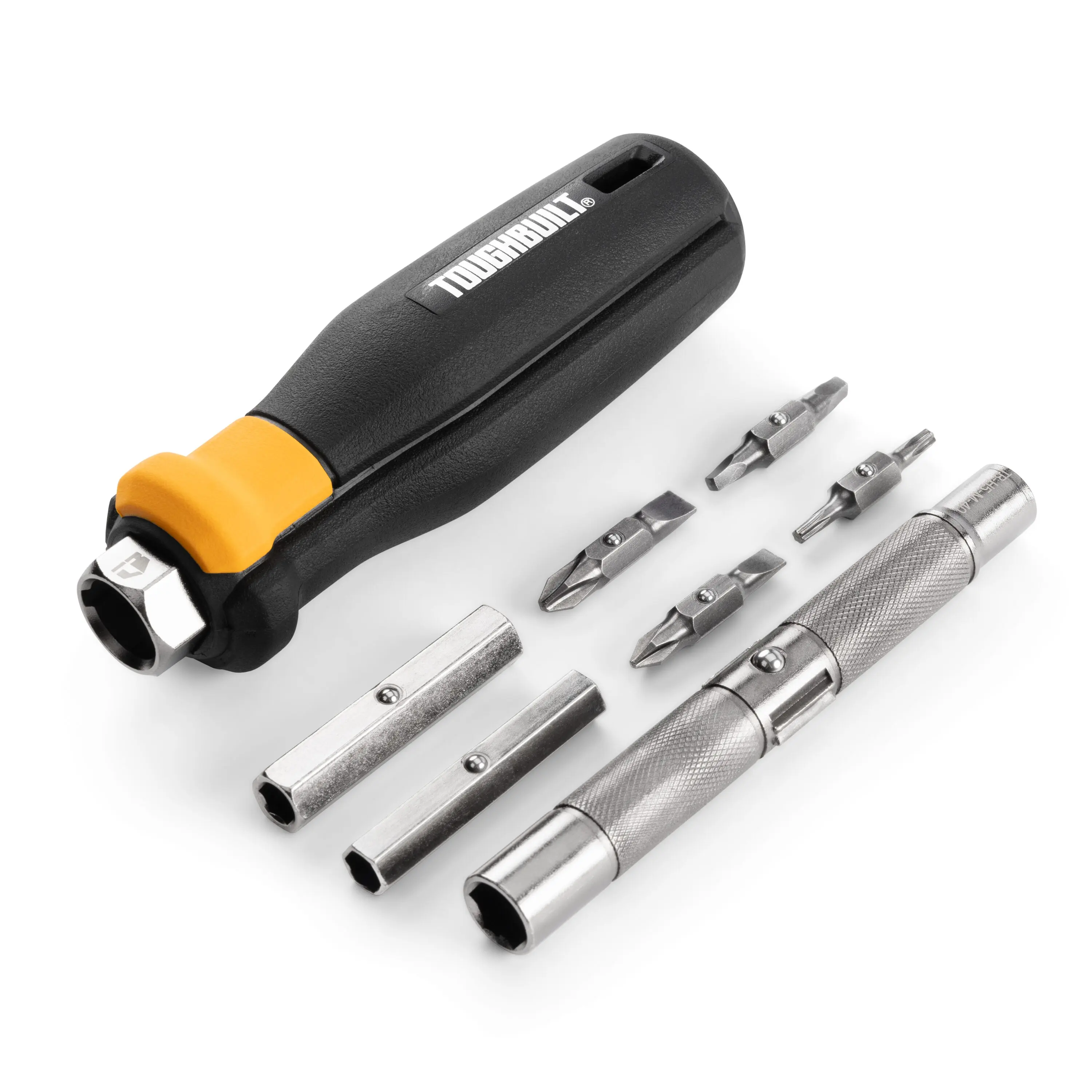 TOUGHBUILT TB-H5-M-40 12-in-1 Multi-Bit Driver Multi-function Screwdriver Wear-resistant Hand Tools