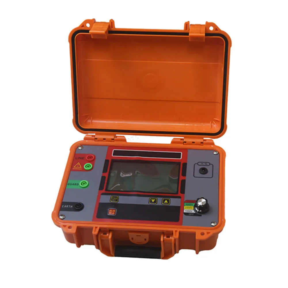 High Voltage Digital Insulation Resistance Tester 10KV Megohm Meter 1mA Output Short-circuit Current Product Resistance Meters