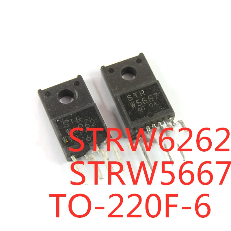 2PCS/LOT STRW5667 W5667 STRW6262 W6262 TO-220F-6 LCD Power Module In Stock