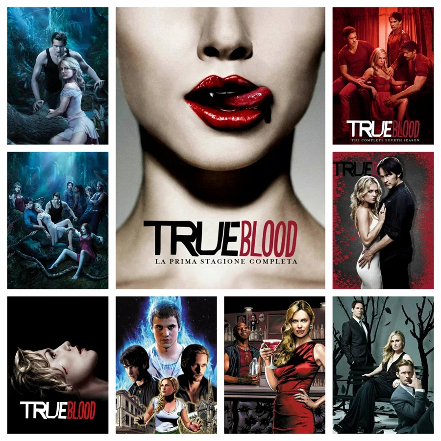 TV Series True Blood Diamond Painting Rhinestone Picture The Southern Vampire Mysteries Embroidery Cross Stitch Kits Room Decor