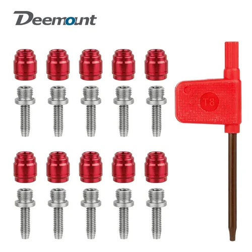 Imagen 1 del producto Kit de 10 agujas de aceite de anillo de oliva para bicicleta serie SRAM AVID Stealth-A-Majig, insertos de manguera de freno de disco hidráulico, piezas de instalación rápida