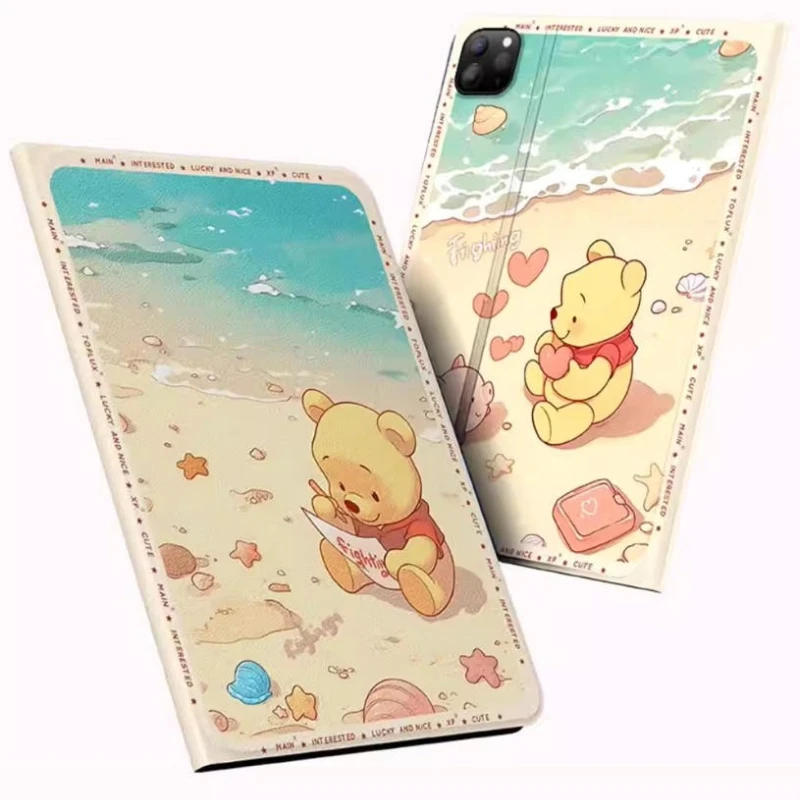 

Winnie the Pooh For iPad Case ipad 8 9 10 10.2in Air 4 5 10.9in M2 M3 A16 11in Protective case Pro 4 5 6 12.9in M4 Tablet Cover
