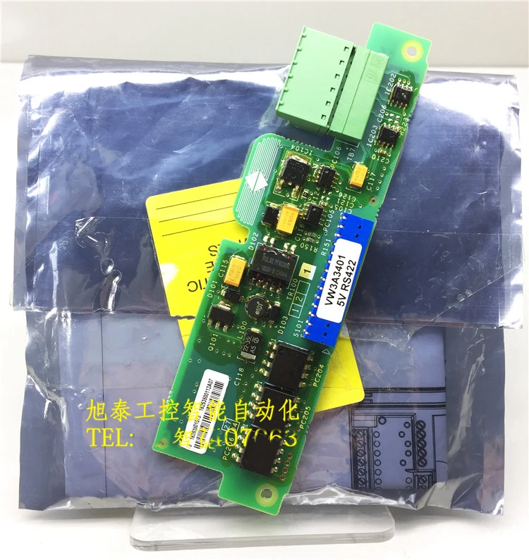 New Original Schneider Variable Frequency Drive PG Card VW3A3401 5V RS422 Interface Control Module for Industrial Automation
