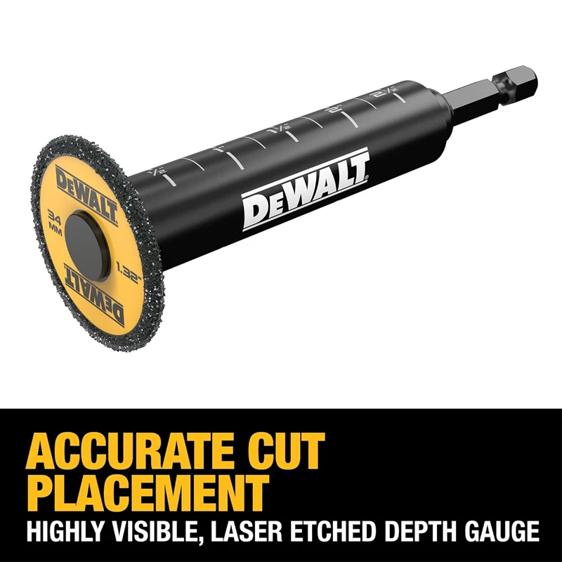 DEWALT DWAIPCIR  Impact Connect Pipe Cutter Multifunctional High Hardness Durable Quick Cutting Power Tool Attachments