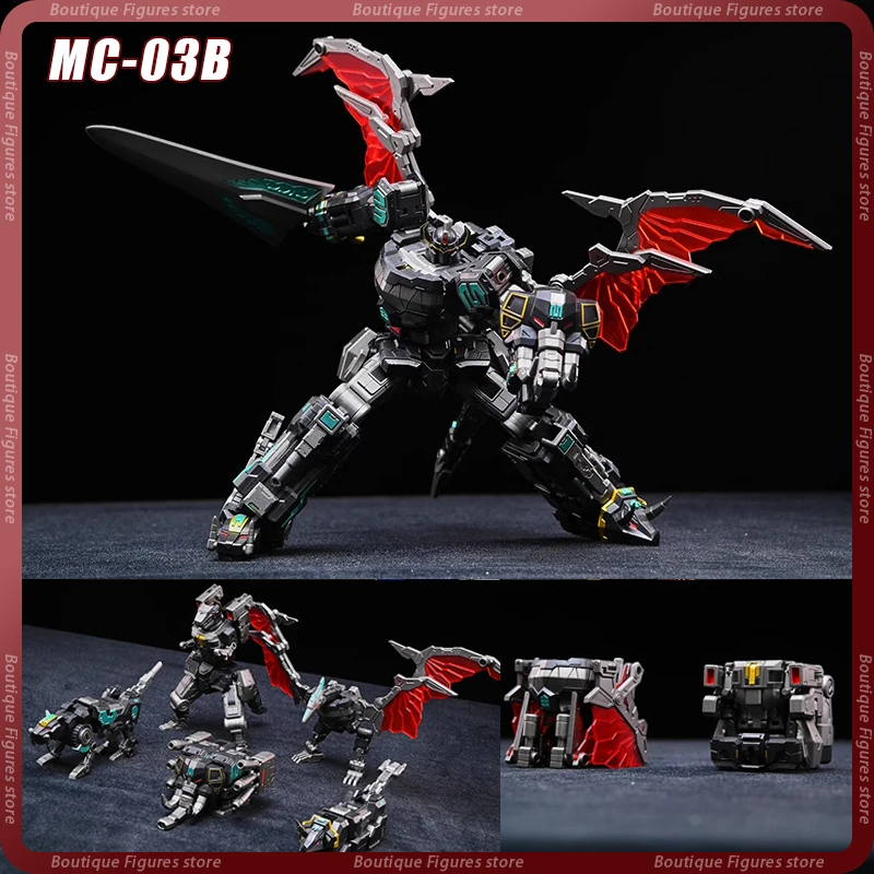 AUF LAGER Transformation Spielzeug Glückliche Katze MICRO COSMOS MC03 MC03B MC05 BEAST LORD Anime Action Figure Decora Spielzeug Geschenke