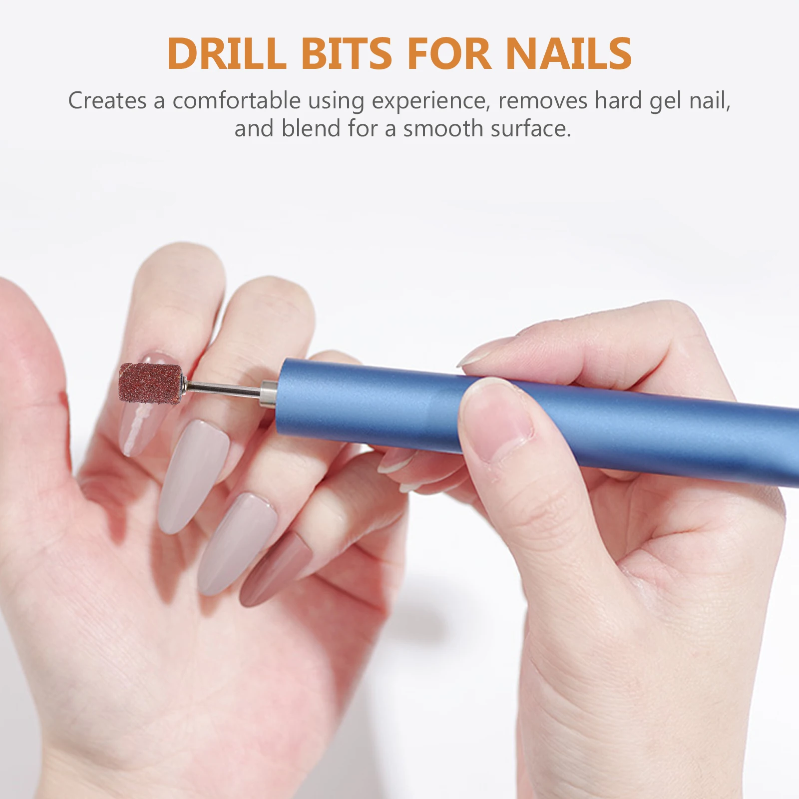 100 Stuks Nagel Schuurbanden Professionele Hars Schuurlinnen Schurende Voor Elektrische Nagelboor Polijsten En Smoothing Manicure Prep