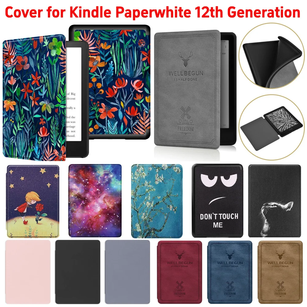 

Защитный чехол для электронной книги Kindle Paperwhite 12-го поколения для Kindle Paperwhite Signature Edition 2024 7 дюймов