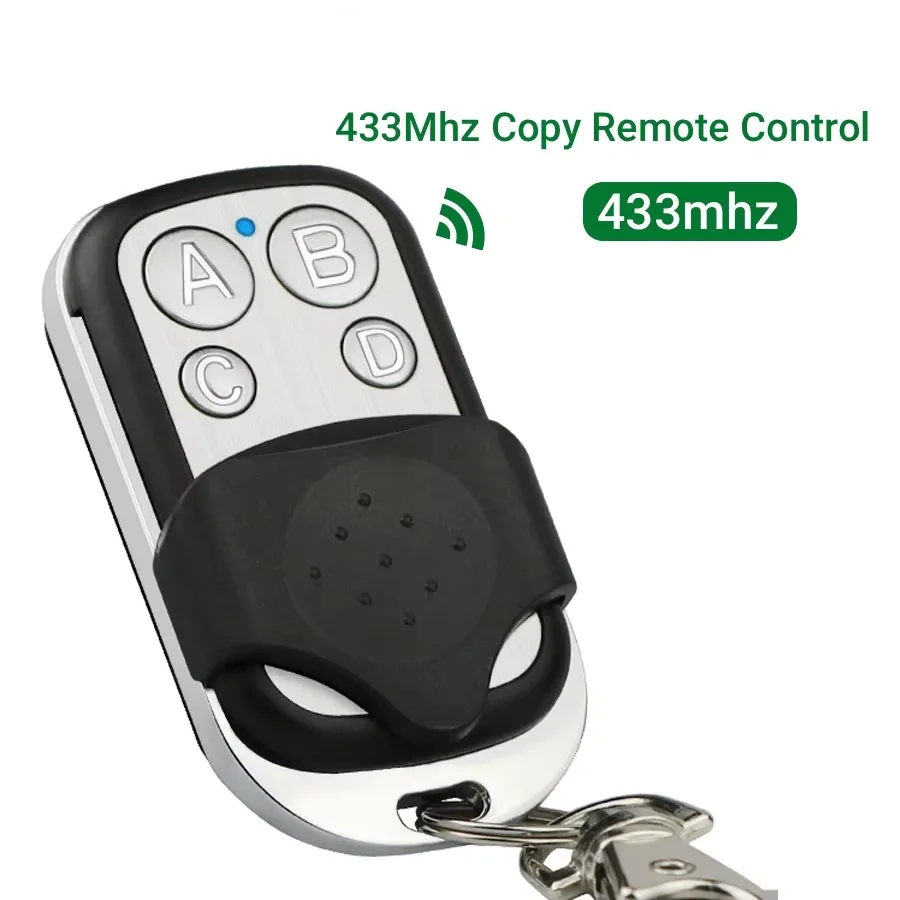 1PCS 433MHZ 4 Buttons Clone Fixed Learning Rolling Code Universal Garage Door Opener Remote Control Duplicator Garage